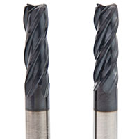 Variable Index with Constant Helix End Mills