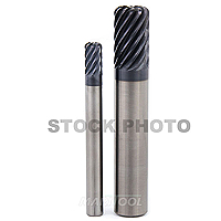 .0937 diameter 5 flute High Feed End Mill With .170 Flute Length