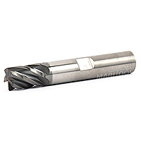 MariTool .500 Dia 5 Flute End Mill X .008 Corner Radius X .750 LOC w/Flat