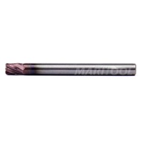 MariTool .1875 (3/16) 5 Flute Square Carbide Hard Milling End Mill .250 loc PVD .03 Radius