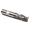 3 Flute Square End TICN Coated End Mill Finisher