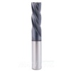 .375 dia 4 flute sqr Downcut End Mill .875 loc AlTiN