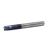 .250 (1/4) 4 Flute Square Carbide Hard Milling End Mill .312 loc PVD .06 Radius