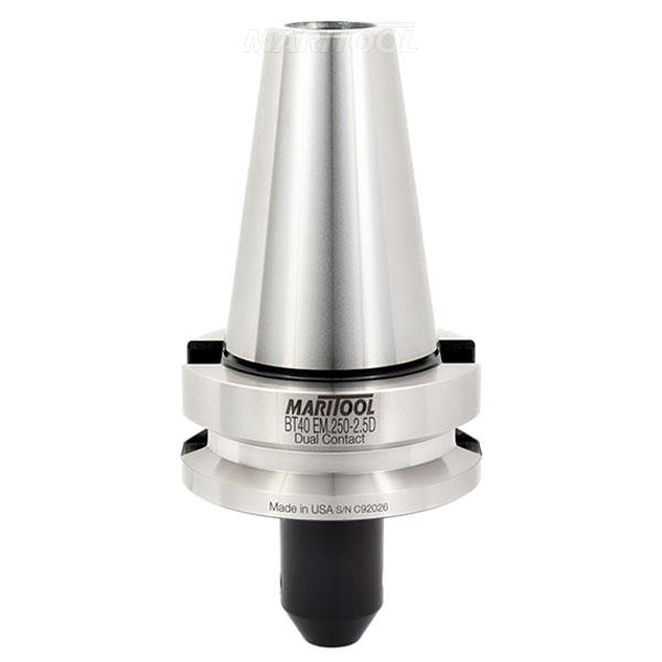 MariTool BT40 1/4 DUAL CONTACT END MILL TOOL HOLDER .250-2.5