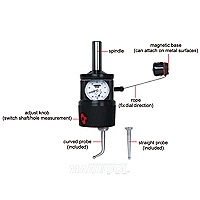 Insize USA High Accuracy Coaxial Indicator .005mm Graduation