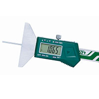 Mini Digital Depth Gage with Round Bar 0-1"/0-25mm