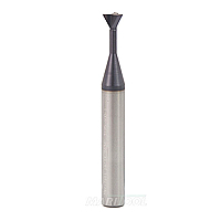 MariTool Solid Carbide Dovetail Cutter .125 dia X 60 degree included