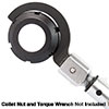 ER40 Quarter Round Torque Wrench Adapter