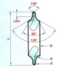 #20 Bell Type Center Drill Form B