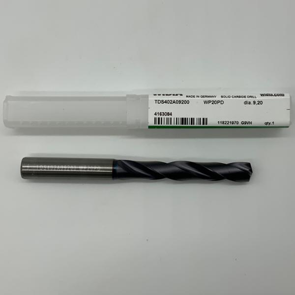 Widia Solid Carbide 2 Flute Drill .3622 (9.2mm) Cutting Dia X 2.20 Flute Length Coolant Thru