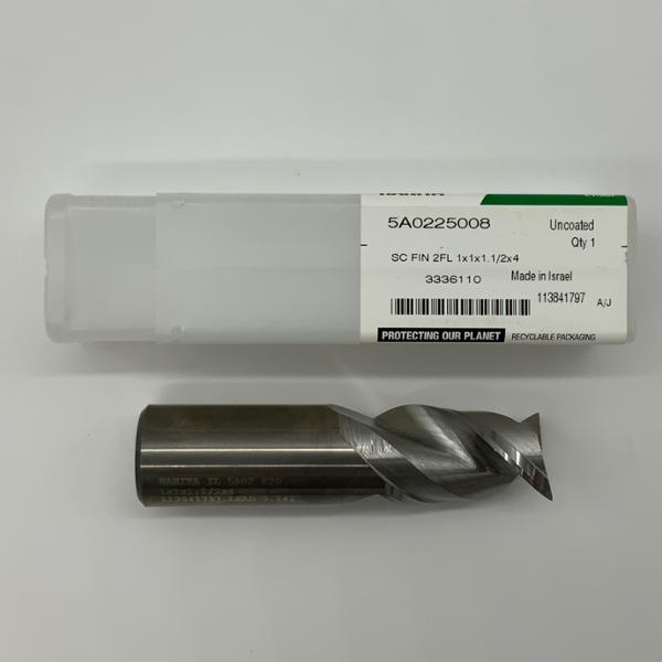 Widia Solid Carbide 2 Flute Endmill 1.000 (25.4mm) Cutting Dia X 1.50 Flute Length