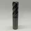 Solid Carbide 5 Flute Endmill 1.000 Cutting Dia X 2.0 Flute Length With .125” Corner Radius