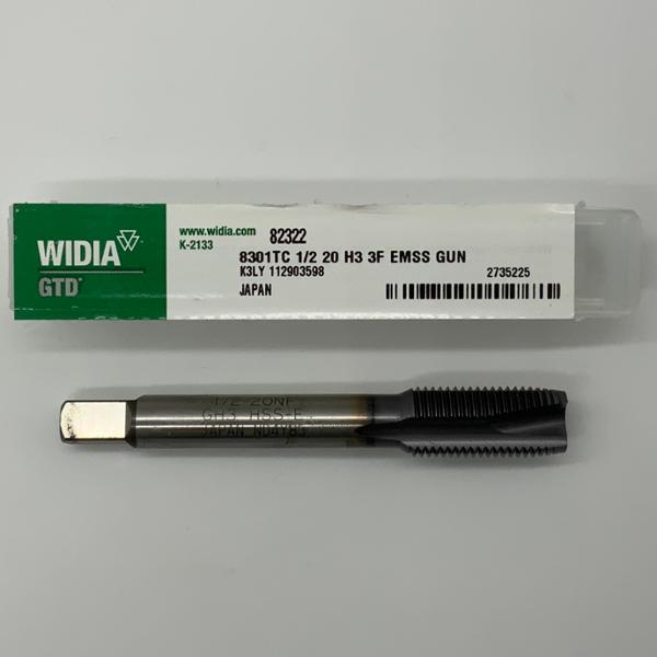 Widia 1/2-20 NF H3 3 Flute Tap