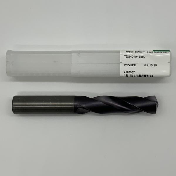 Widia Solid Carbide 2 Flute Drill .5472 (13.9mm) Cutting Dia X 2.15 Flute Length Coolant Thru