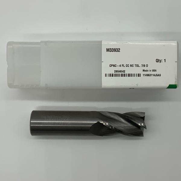 Widia Solid Carbide 4 Flute Endmill .8750 (7/8”) Cutting Dia X 1.45 Flute Length