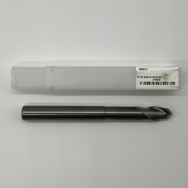 Widia Solid Carbide Necked 2 Flute  Ball Endmill .5000 (1/2”) Cutting Dia X .63 Flute Length