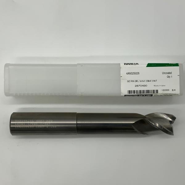 Widia Solid Carbide Necked 3 Flute Endmill 1.000 (25.4mm) Cutting Dia X 1.13 Flute Length