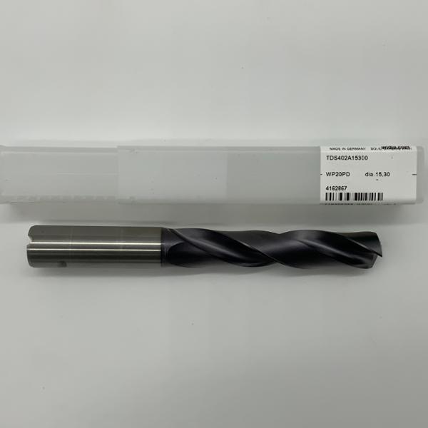 Widia Solid Carbide 2 Flute Drill .6024 (15.3mm) Cutting Dia X 3.04 Flute Length Coolant Thru