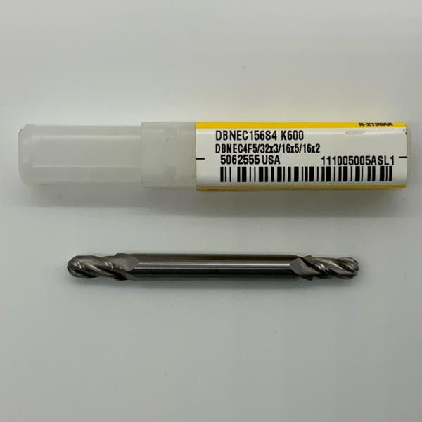 Kennametal Double End Ball Nose 4 Flute .1562 (5/32”)