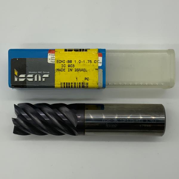 Iscar Solid Carbide 6 Flute Endmill  1.000 Cutting Dia X 1.75 Flute Length