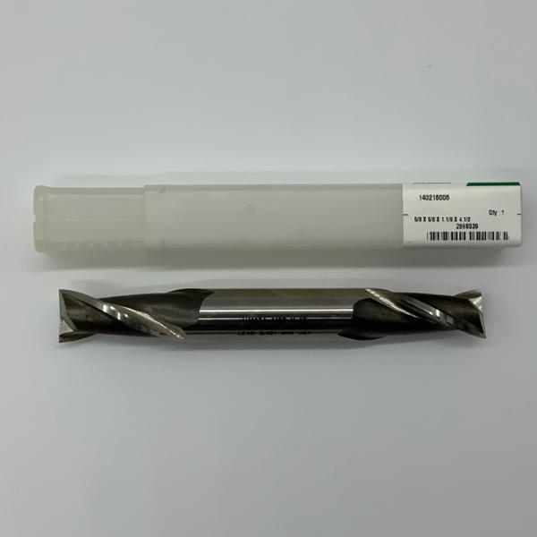 Widia HSS Double Ended 2 Flute Endmill .6250 (5/8”) Cutting Dia X 1.13 Flute Length With .625 Shank