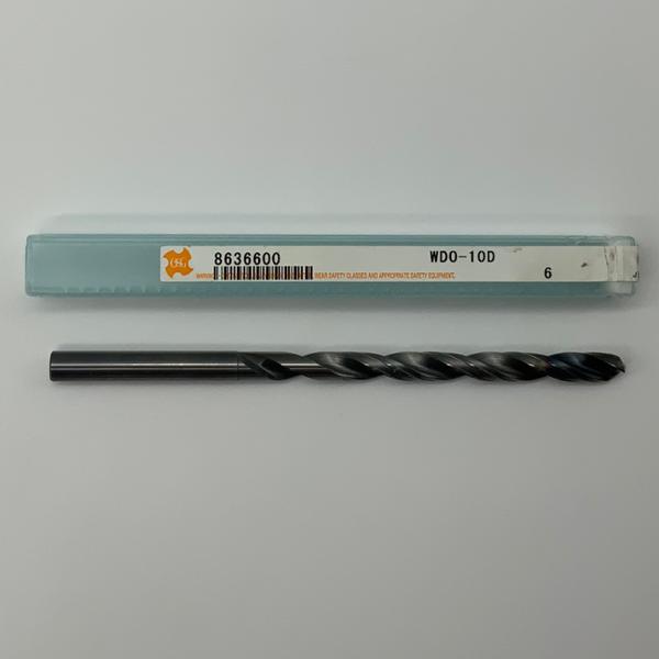 OSG Solid Carbide 2 Flute Drill .2362 (6.0mm) Cutting Dia X 3.0 Flute Length Coolant Thru