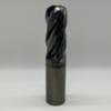 Solid Carbide 4 Flute Endmill 1.250 (1-1/4”) Cutting Dia X 3.0 Flute Length With .375 Corner radius