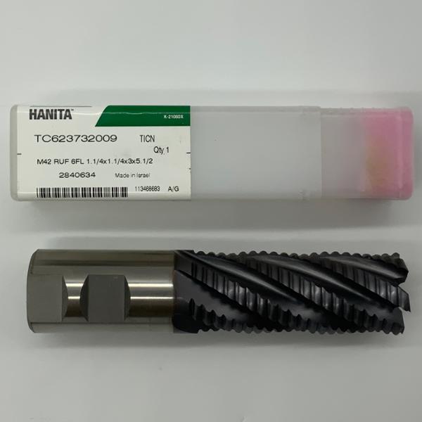 Widia M42 Cobalt 6 Flute Endmill 1.250 (1 1/4”) Cutting Dia X 3.0 Flute Length