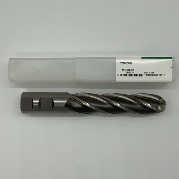 Siem Cobalt 4 Flute Ball Endmill 1.000 (25.4mm) Cutting Dia X 4.0 Flute Length