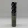 Solid Carbide 5 Flute Endmill 1.000 Cutting Dia X 2.00 Flute Length With .090” Corner Radius