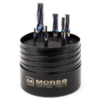 Solid Carbide Thread Mills - 6 Piece Set