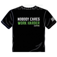 MariTool Large - Nobody Cares Work Harder T-Shirt