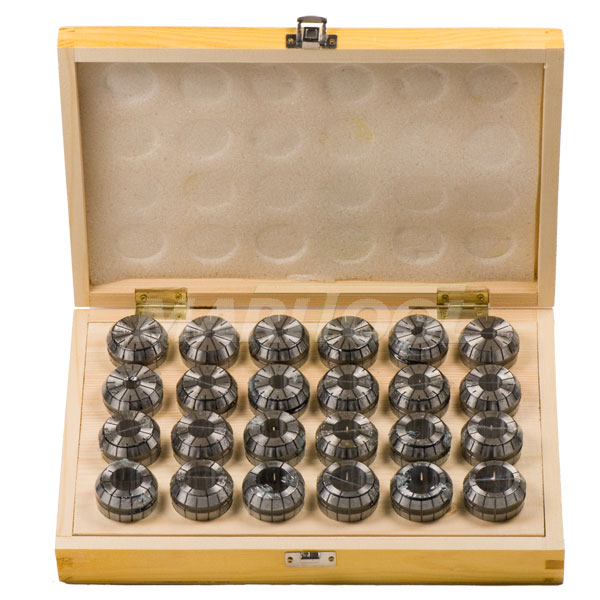 ER 40 COLLET SET 24 PIECE ENGLISH COLLETS MariTool