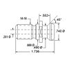 Coolant Thru Pull Stud 11126A High Strength